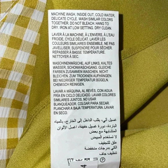 Woman’s plus size Dijon mustard yellow top shirt blouse - Picture 4 of 5